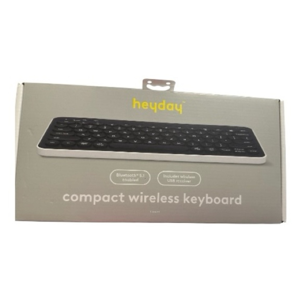 heyday Packaging Box - Gray with Yellow Logo